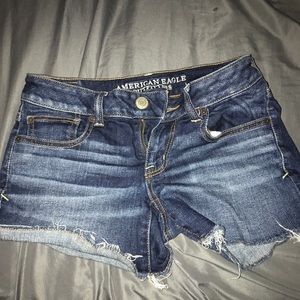 Dark demin AE shorts